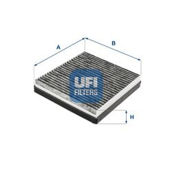 Filter vnútorného priestoru UFI 54.247.00