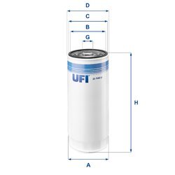 Olejový filter UFI 23.144.01