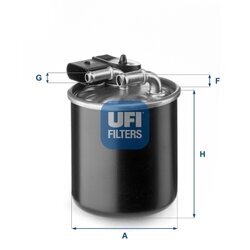 Palivový filter UFI 24.150.00