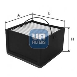 Palivový filter UFI 26.059.00