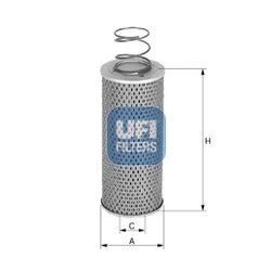 Palivový filter UFI 26.605.00