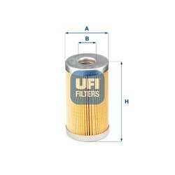 Palivový filter UFI 26.681.00
