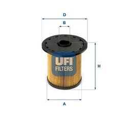 Palivový filter UFI 26.690.00
