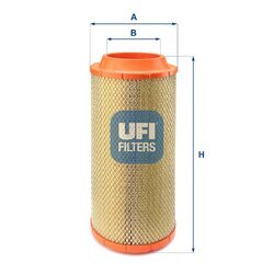 Vzduchový filter UFI 27.506.00