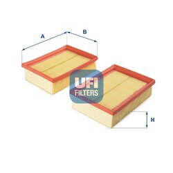Vzduchový filter UFI 30.134.00