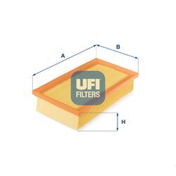 Vzduchový filter UFI 30.717.00