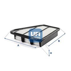 Vzduchový filter UFI 30.C39.00