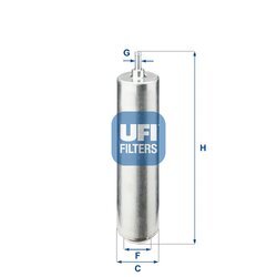 Palivový filter UFI 31.852.00