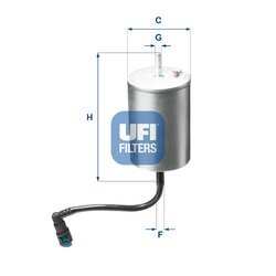 Palivový filter UFI 31.A06.00