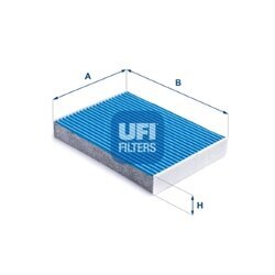 Filter vnútorného priestoru UFI 34.257.00