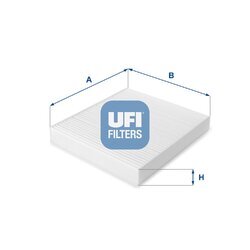 Filter vnútorného priestoru UFI 53.035.00