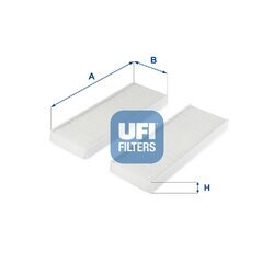 Filter vnútorného priestoru UFI 53.313.00