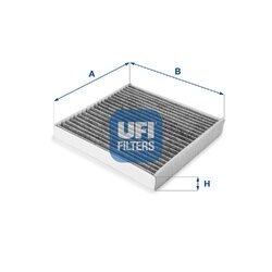 Filter vnútorného priestoru UFI 54.223.00