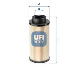 Palivový filter UFI 26.008.00