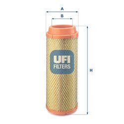 Vzduchový filter UFI 27.512.00