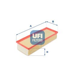 Vzduchový filter UFI 30.365.00