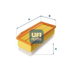 Vzduchový filter UFI 30.A16.00