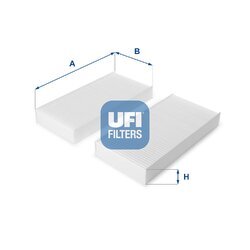 Filter vnútorného priestoru UFI 53.108.00