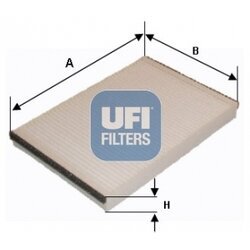 Filter vnútorného priestoru UFI 53.279.00