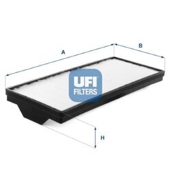 Filter vnútorného priestoru UFI 53.438.00