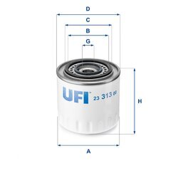 Olejový filter UFI 23.313.00