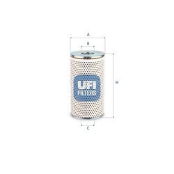 Olejový filter UFI 25.430.00