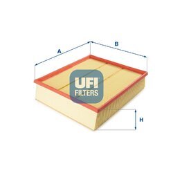 Vzduchový filter UFI 30.080.00