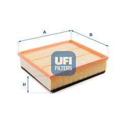 Vzduchový filter UFI 30.082.00