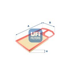 Vzduchový filter UFI 30.124.00