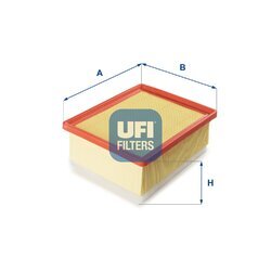 Vzduchový filter UFI 30.244.00