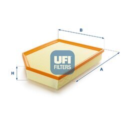Vzduchový filter UFI 30.341.00