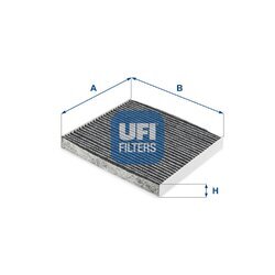 Filter vnútorného priestoru UFI 54.271.00