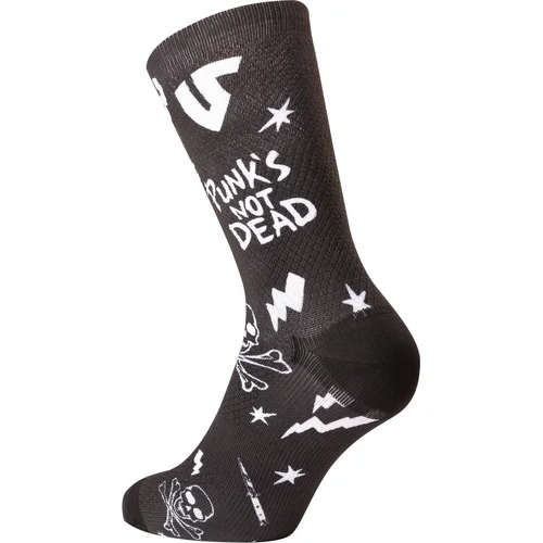Čierna ponožky PUNK'S NOT DEAD, veľkosť 42/46) (UNDER SHIELD) - obr. 1