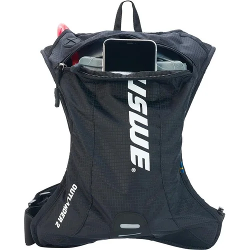 Batoh enduro outlander 2 Švédsko, (čierna, objem 2 l, hydrobag 1,5 l) /USWE/ - obr. 1
