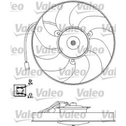 Ventilátor chladenia motora VALEO 696191