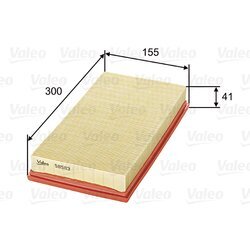 Vzduchový filter VALEO 585113