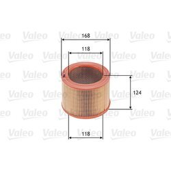 Vzduchový filter VALEO 585621