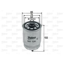 Palivový filter VALEO 587726