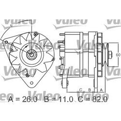 Alternátor VALEO 436687 - obr. 7