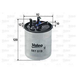 Palivový filter VALEO 587519