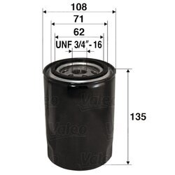 Olejový filter VALEO 586059