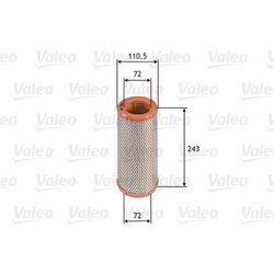 Vzduchový filter VALEO 585612
