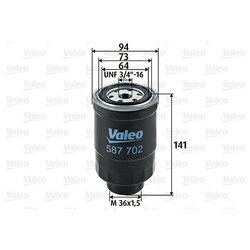 Palivový filter VALEO 587702