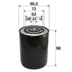 Olejový filter VALEO 586007