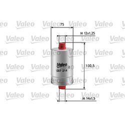 Palivový filter VALEO 587214