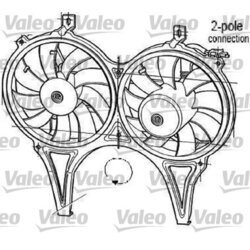 Ventilátor chladenia motora VALEO 696050