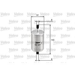 Palivový filter VALEO 587001