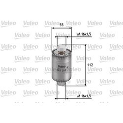 Palivový filter VALEO 587201