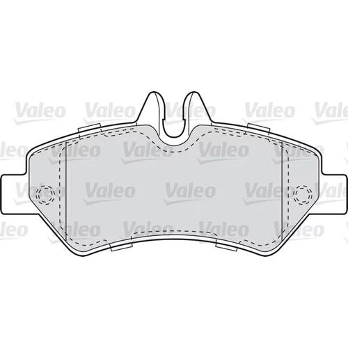 Sada brzdových platničiek kotúčovej brzdy 541728 /VALEO/ - obr. 1