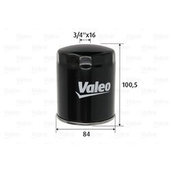 Palivový filter VALEO 587756